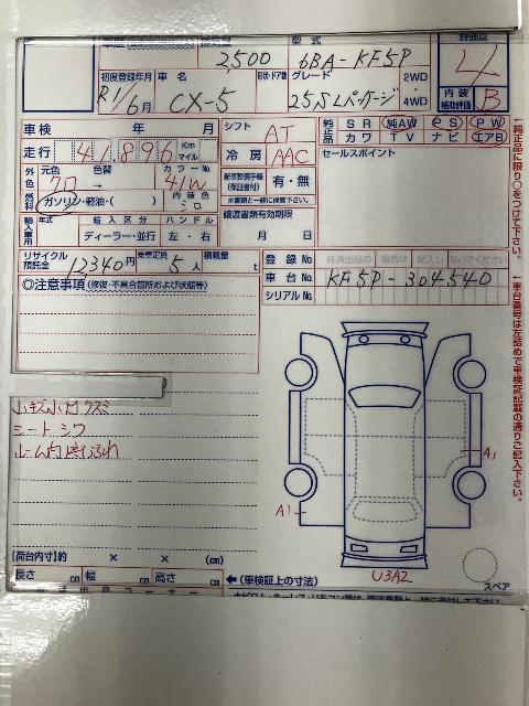 マツダ CX-5 25S Lパッケージ