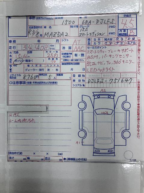 マツダ MAZDA2 15S Smart Edition
