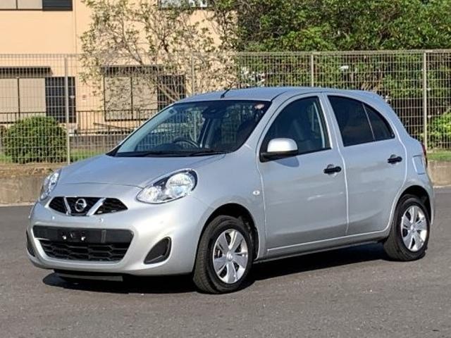 日産 マーチ S エマージェンシーブレーキ電格ミラー付き